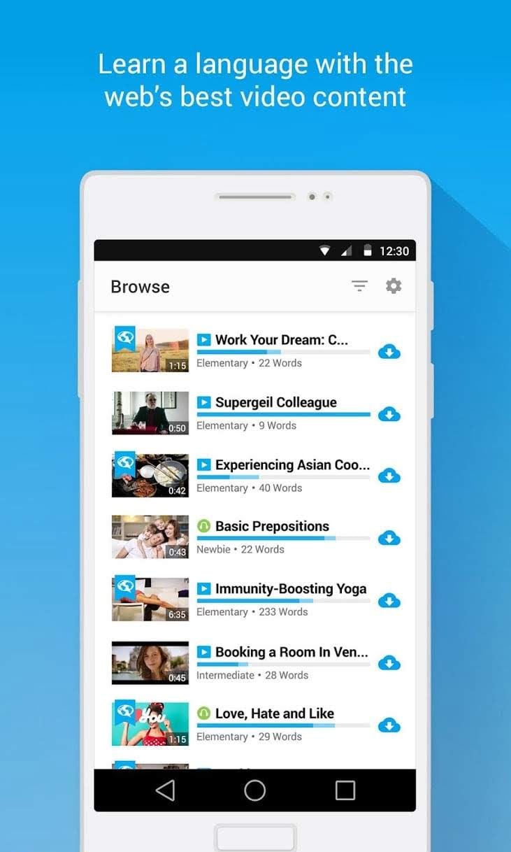 FluentU: Learn Languages with Videos - Screenshot 4