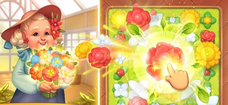 Florescence: My Bloom Garden - Game Interface Preview