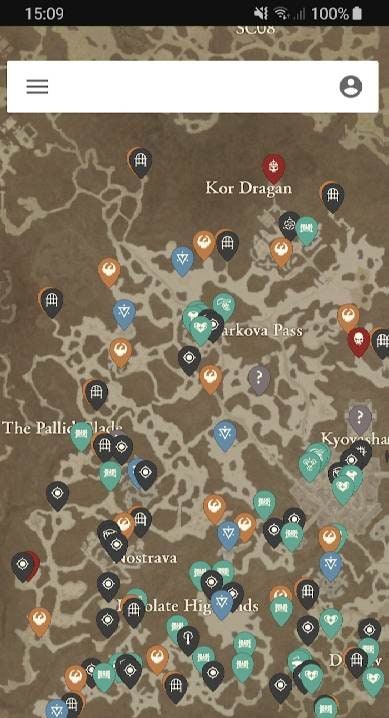 MapGenie: Diablo 4 Map screenshot 1