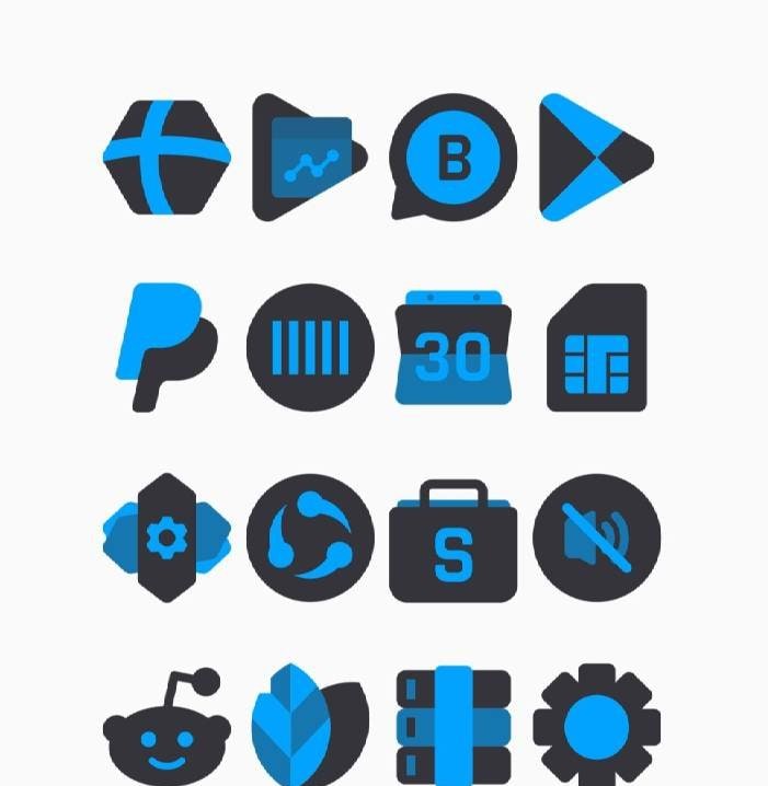 Ocean - Blue Icon Pack screenshot 4