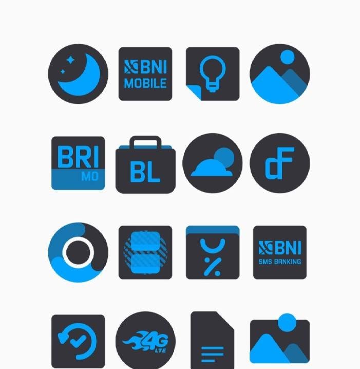 Ocean - Blue Icon Pack screenshot 1