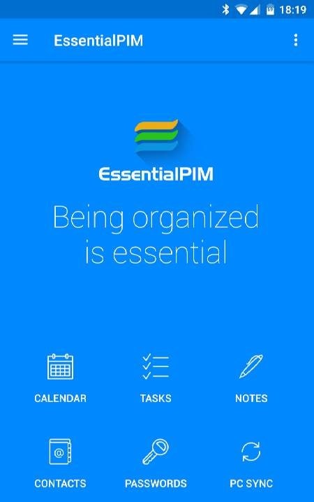 EssentialPIM screenshot 1