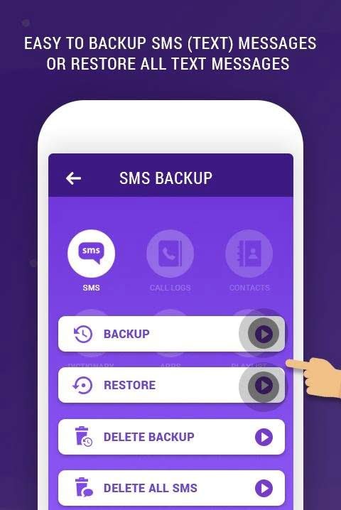Easy Backup Manager & Restore screenshot 1