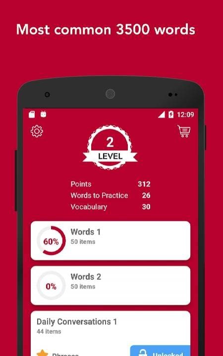 Tobo Learn Japanese Vocabulary screenshot 1