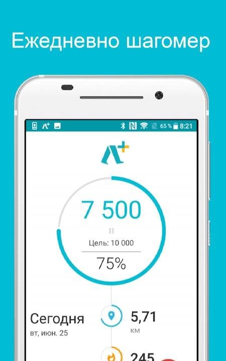 Accupedo+ pedometer - step counter screenshot 1