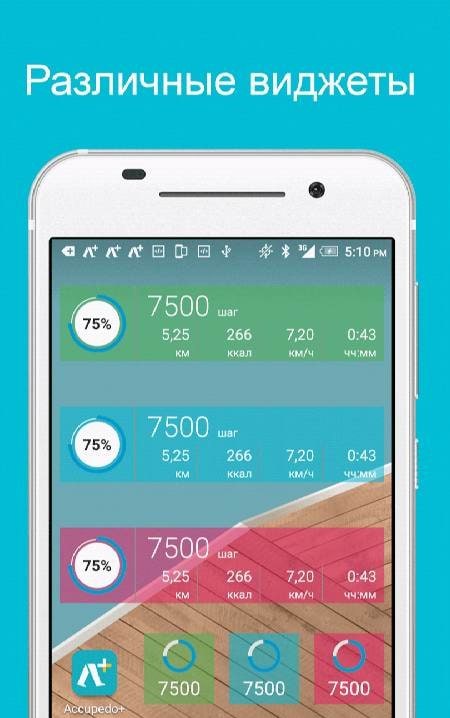 Accupedo+ pedometer - step counter screenshot 4