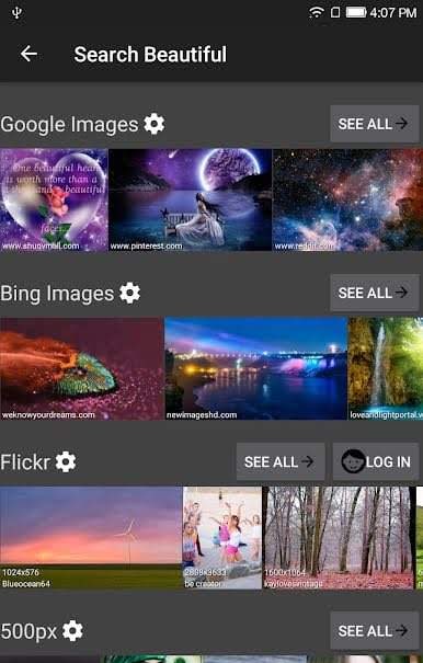 picTrove 2 Image Search screenshot 1