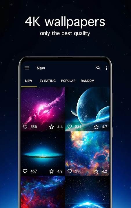 Space Wallpapers PRO screenshot 1