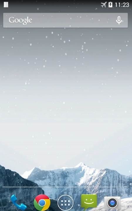 Snow Mountain Live Wallpaper screenshot 4