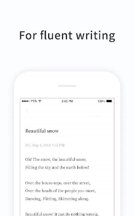 PenCake - simple notes, diary screenshot 2