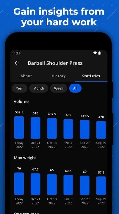 Progression - Workout Tracker screenshot 3