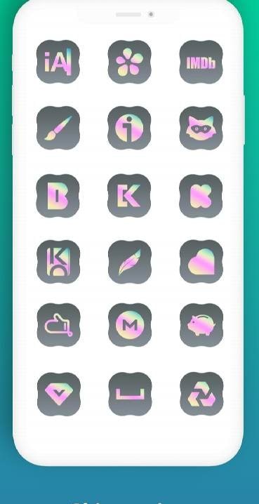 Iridescent - Icon Pack screenshot 4
