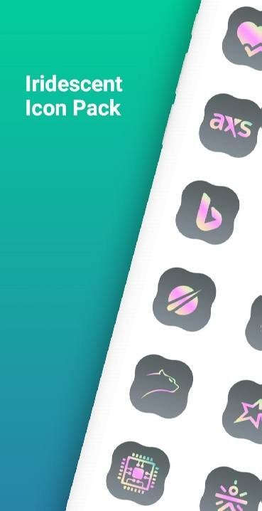 Iridescent - Icon Pack screenshot 1