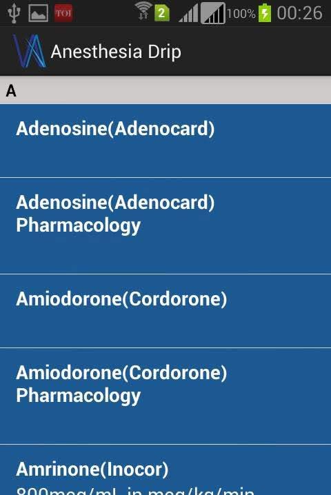 Vargo Anesthesia Mega App screenshot 2