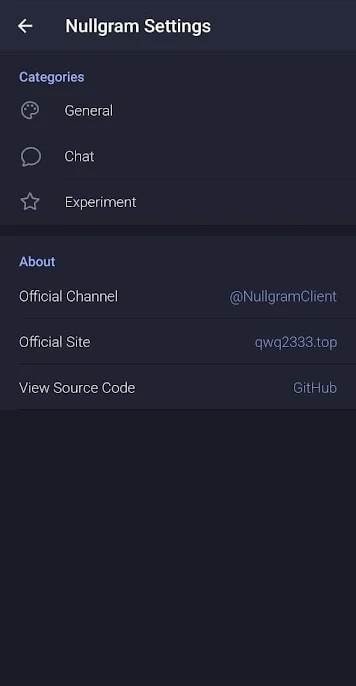 Nullgram screenshot 2