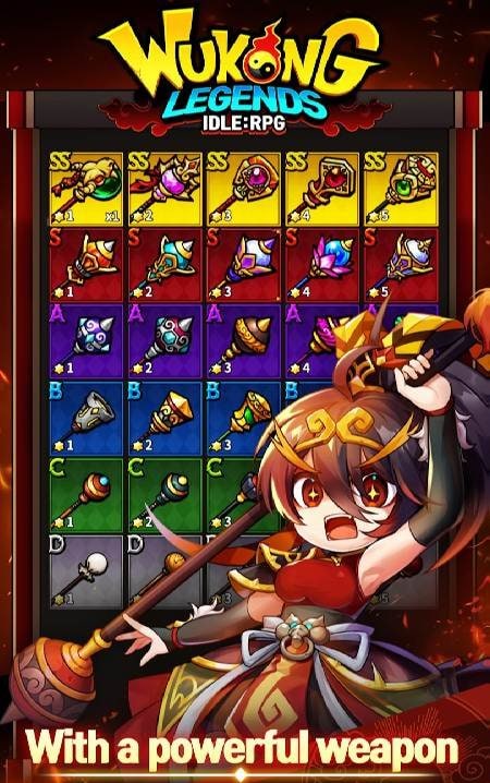 WuKong Legends : Idle RPG screenshot 3