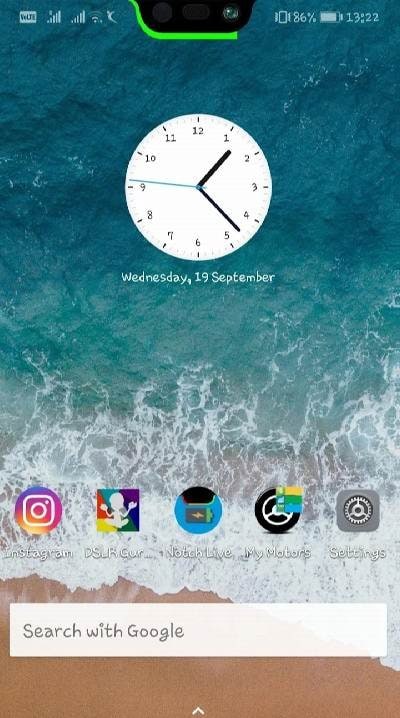 Notch Battery Bar Energy Ring screenshot 3