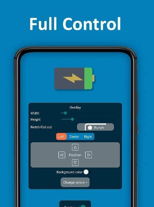 Notch Battery Bar Energy Ring screenshot 1