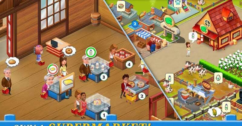 Supermarket City : Farming game screenshot 1
