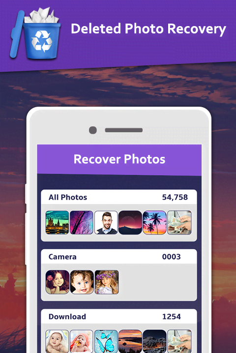 Deleted Photo: Recovery & Restore Screenshot 2
