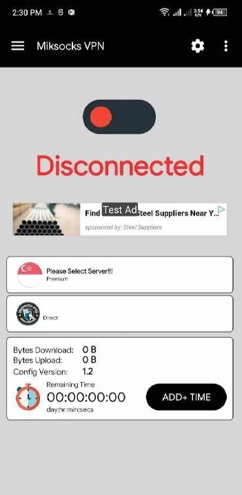 MikSocks VPN screenshot 4