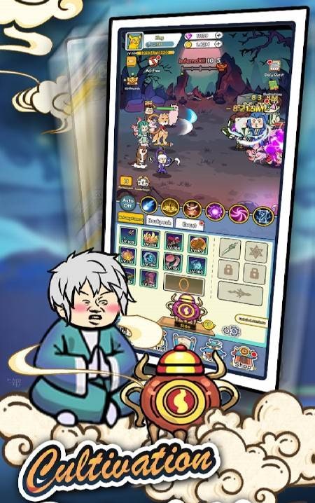Idle Alchemy gameplay screenshot 1