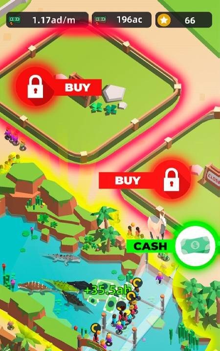 Idle Zoo Tycoon: Animal Park screenshot 2
