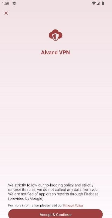 Alvand VPN screenshot 1