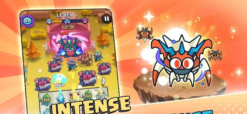 Slime Go - Idle Tower Defense gameplay screenshot 1