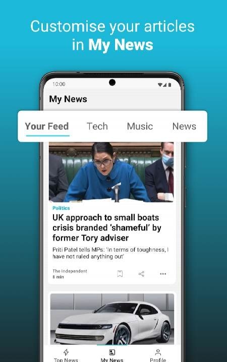 upday - Big News in Short Time screenshot 3
