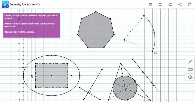 Geometry Pad screenshot 1