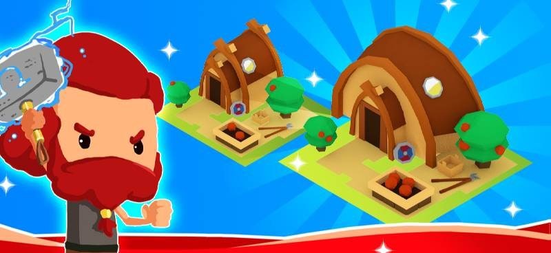 Idle Vikings Tycoon: Valhalla screenshot 1