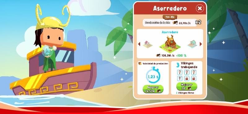 Idle Vikings Tycoon: Valhalla screenshot 3