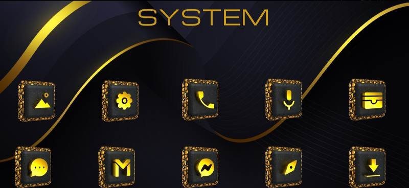 Midas 3D Icon Pack screenshot 2