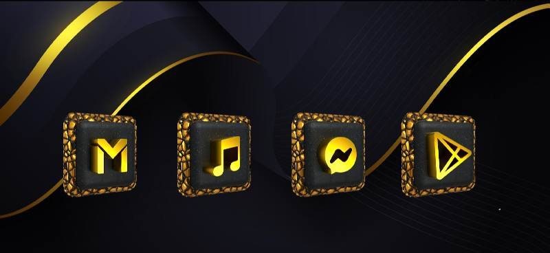 Midas 3D Icon Pack screenshot 1