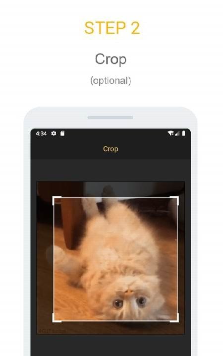 Gif mini: GIF Editor screenshot 4