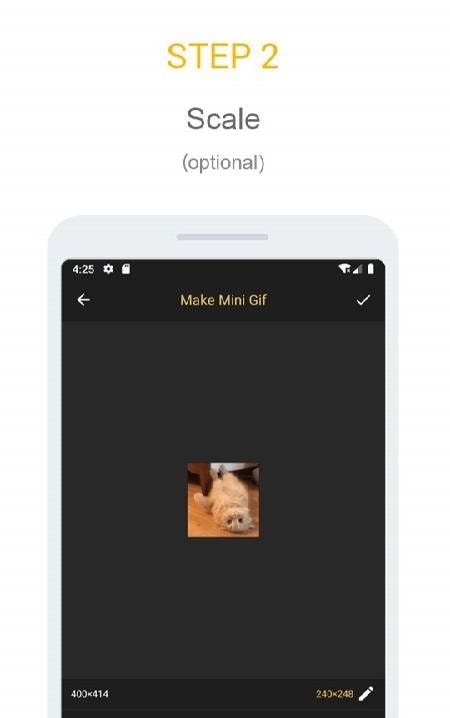 Gif mini: GIF Editor screenshot 3