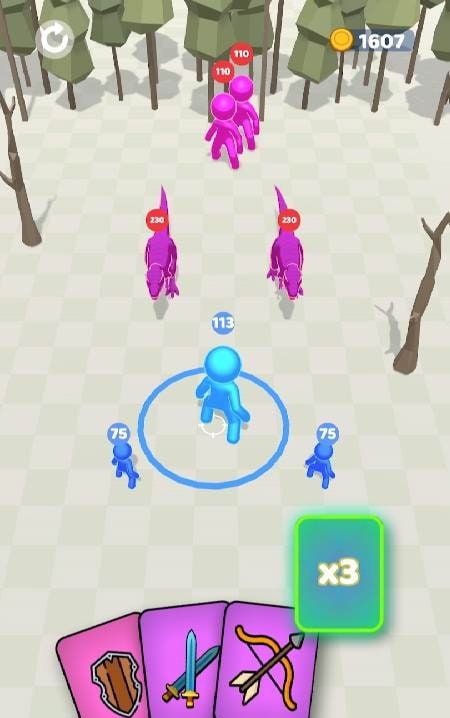 Card Battle gameplay screenshot 1