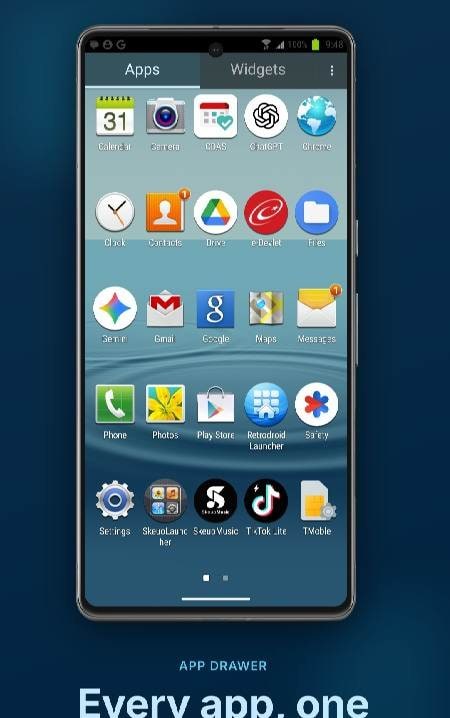 RetroDroid Launcher screenshot 2