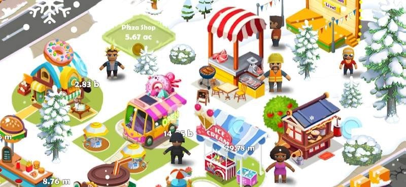 Idle Food Stalls Tycoon gameplay screenshot 4