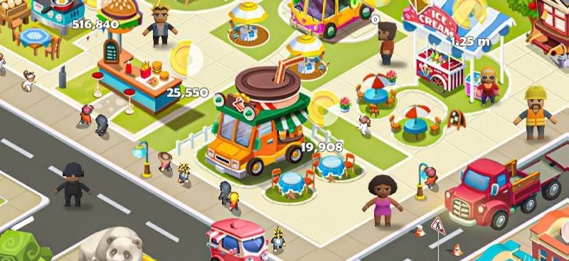 Idle Food Stalls Tycoon gameplay screenshot 2