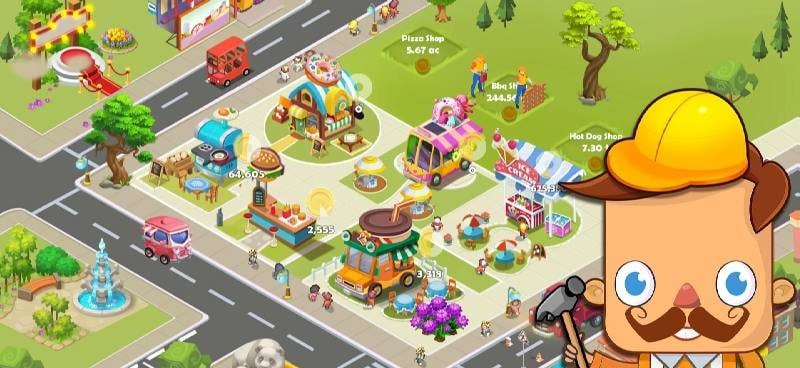 Idle Food Stalls Tycoon gameplay screenshot 3