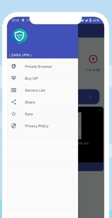 SARA VPN Fast & Secure screenshot 4