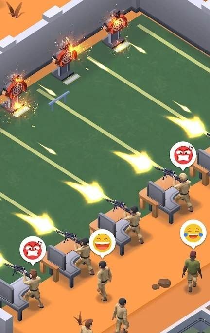 Idle Army Station: Tycoon Game screenshot 4