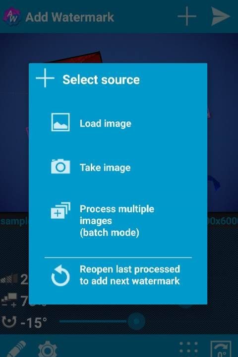 Add Watermark screenshot 2