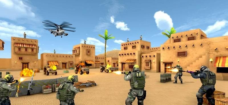Real Fps Shooter Games Gun Ops in-game view 4
