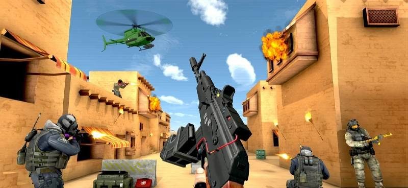 Real Fps Shooter Games Gun Ops in-game view 1