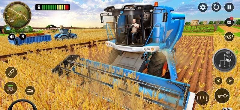 Real Tractor Farming Game 2023 screenshot 1