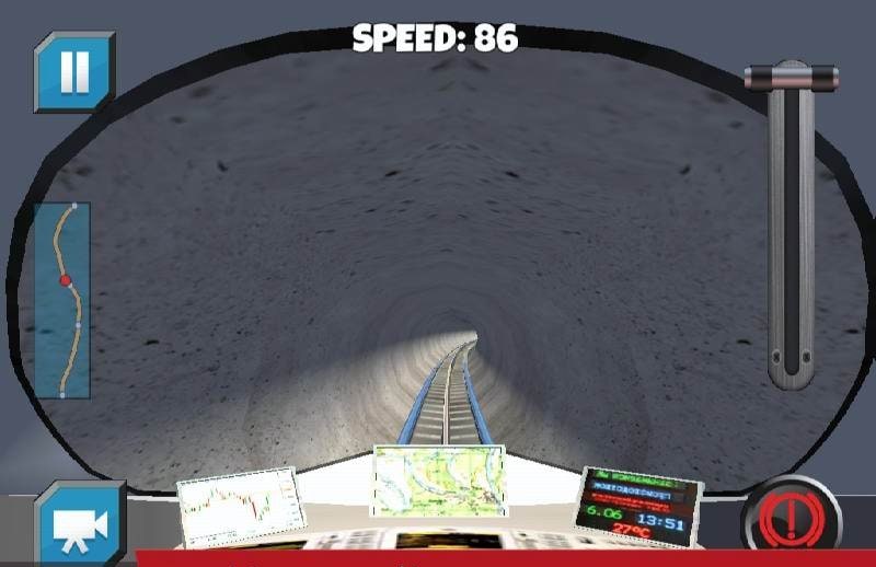 Hyperloop: train simulator screenshot 2