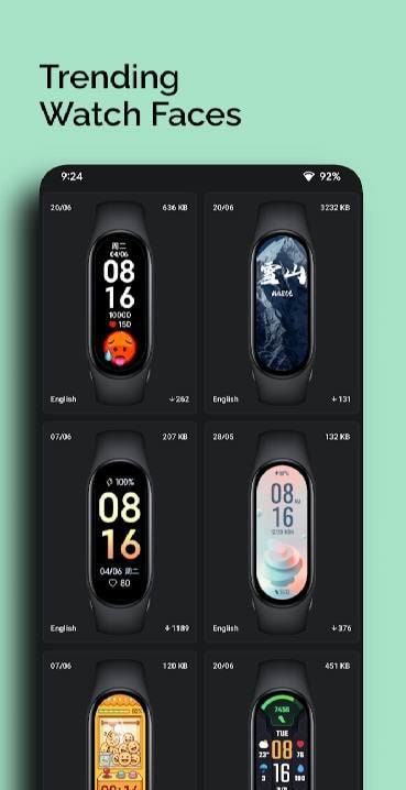 Mi Band 7 Watch Faces screenshot 3